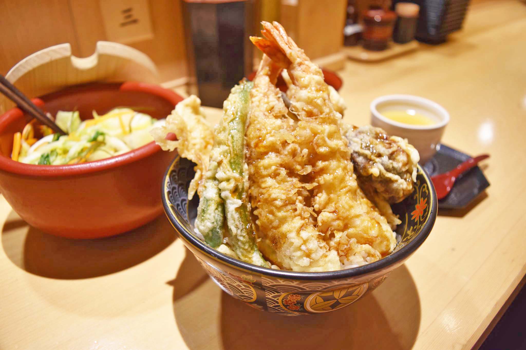Tasty and Delicious Halal Tempura Bowl at Ginza Itsuki, Tokyo ! Halal