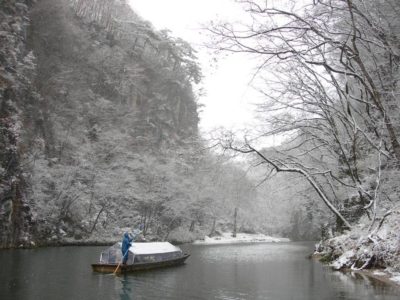 Geibikei River in Ichinoseki City, Iwate Prefecture