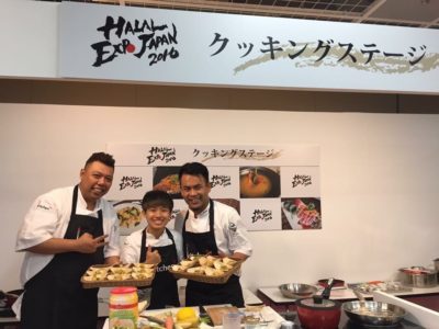 Live Cooking Report & Recipe of Halal Expo Japan 2016