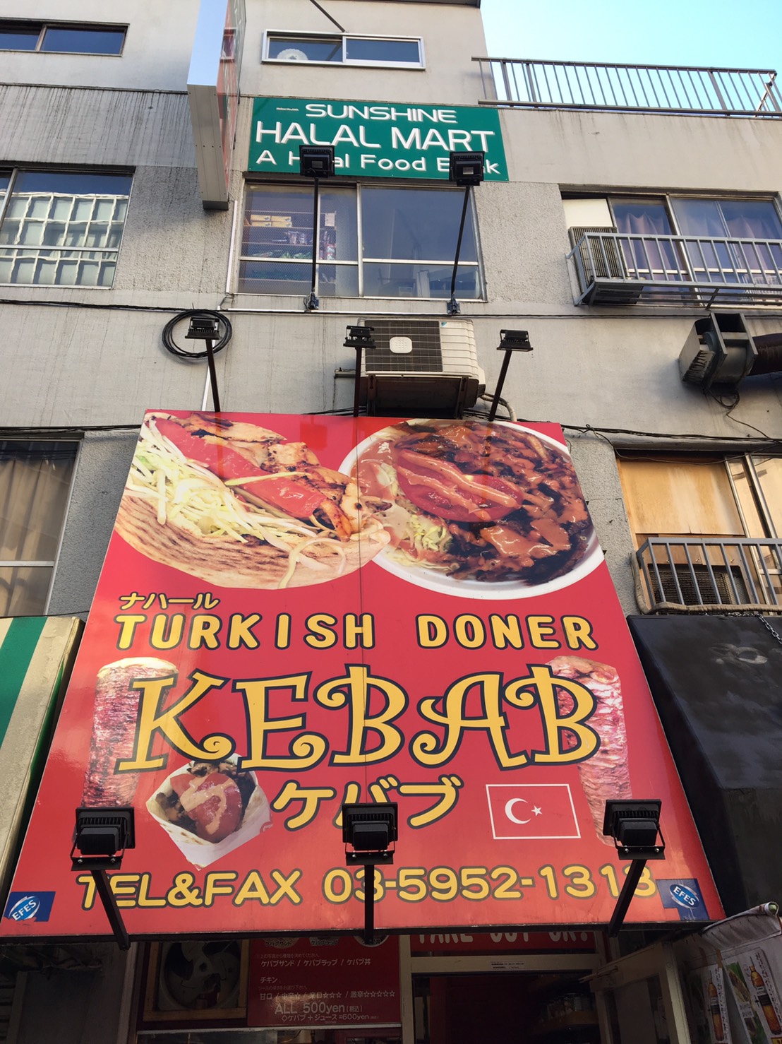 ”Sunshine Halal Mart” Halal Shop and Kebab Stand Newly Opened in