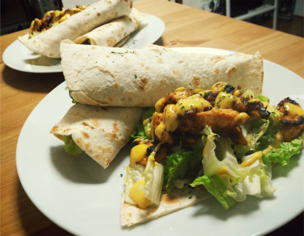 Easy Kebabish Halal Chicken Wrap Halal Media Japan