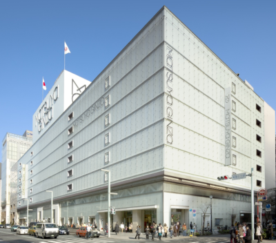 Located on 8th floor in Ginza Matsuya