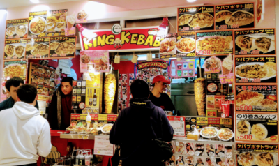 front of King Kebab