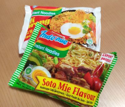 Indomie I found at Kaldi. It is available in soto flavor and mi goreng