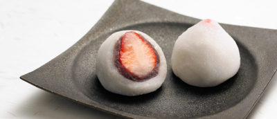 Credit to Akebono’s homepage. Limited sweets of Akebono Ginza, Ichigo daifuku (strawberry daifuku)