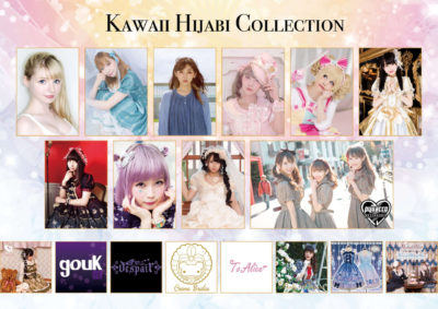 Kawai Hijabi Collectionモデルの皆さん