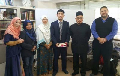 Malaysia’s participants with Shizuoka Muslim Association 