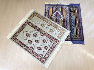 Prayer mat is available