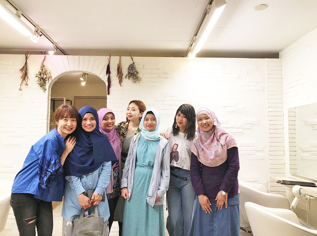Cozy and Fashionable Muslimah Salon in Ebisu, MINT! Halal Media Japan