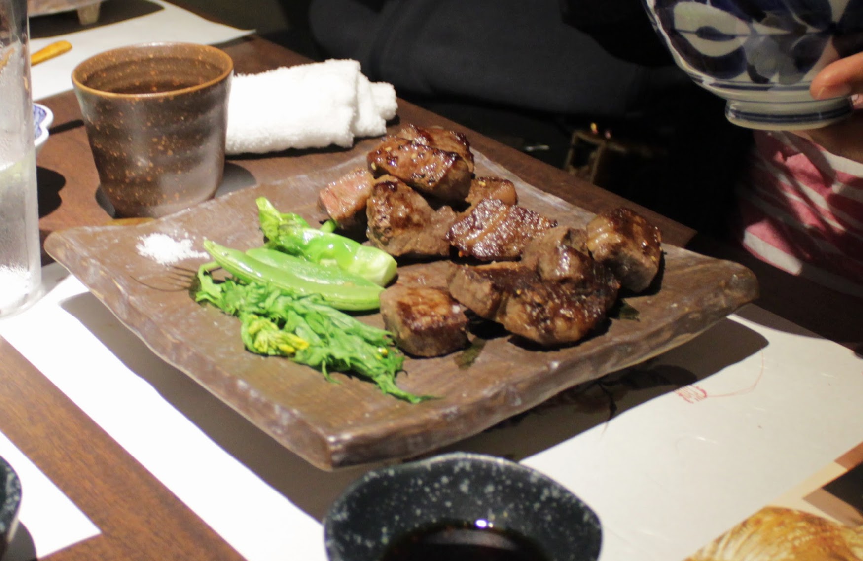 "Tsuki Usagi" in Kobe has been serving Halal Kobe Beef course dishes